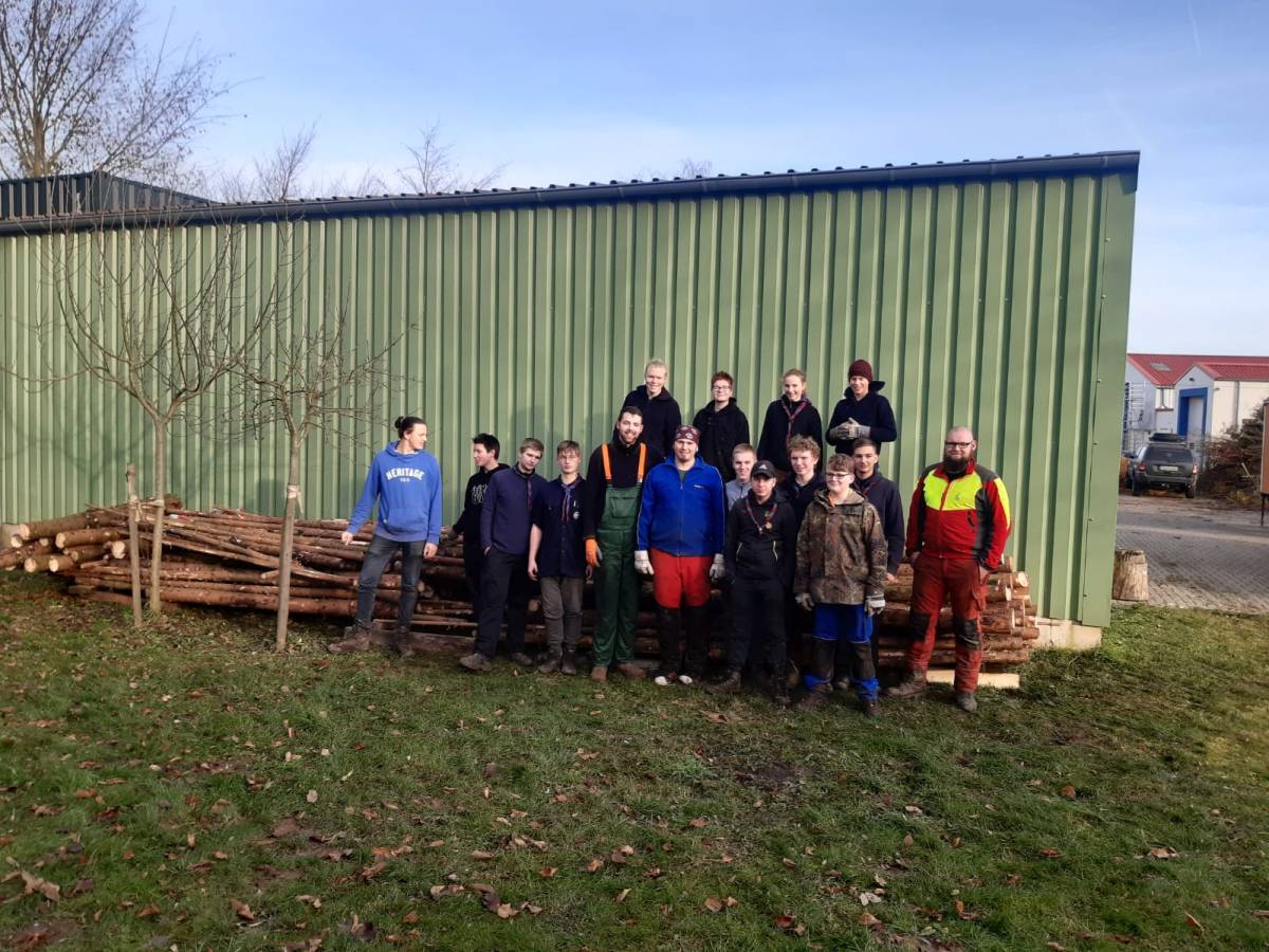 Holzschlagwochenende 2020  und Singeabend